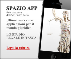 Spazio APP Rubrica a cura dell'Avv. Enrico Fermo, ultime news sulle applicazioni per il mondo giuridico
